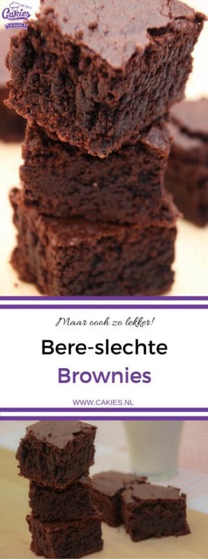 Een heerlijk en super makkelijk Brownies recept. Deze brownies zijn een hit op elk feestje en mijn meest gevraagde brownies recept :).