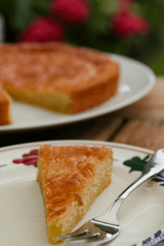 Dutch butter cake (boterkoek) is a traditional moist, flat cake with crispy edges. Butter cake (boterkoek) is a delicious Dutch treat to indulge in. #recipe #dutchrecipe