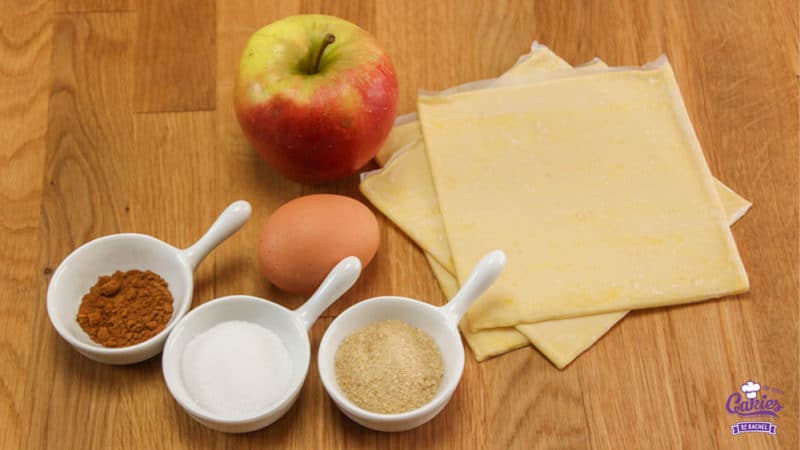 Apple Turnovers Recipe | An easy apple turnovers recipe. Make these apple turnovers in advance and heat them up before serving or serve them cold. | http://www.cakieshq.com | Step 01