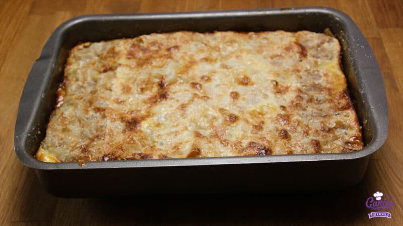 Bregovska Pita - Croatian Layerd Pie Recipe | Bregovska Pita is a Croatian layered pie handed down through generations. It's made with layers of filo dough, apple, raisins, and walnuts. | http://www.cakieshq.com | Step 35