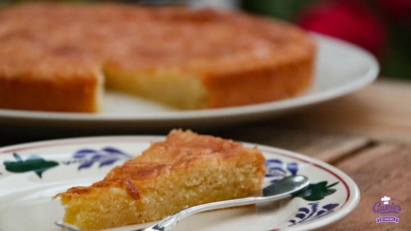 Dutch Butter Cake (Boterkoek) Recipe | Dutch butter cake (boterkoek) is a traditional moist, flat cake with crispy edges. Butter cake (boterkoek) is a delicious Dutch treat to indulge in. | https://www.cakieshq.com | Step 14