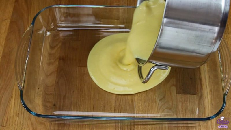 Basic Pastry Cream Recipe | Pastry Cream is a delicious, custard or pudding perfect as a filling for cream puffs or cakes. It's really easy to make pastry cream yourself at home. | https://www.cakieshq.com | Step 06